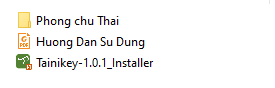 File cài đặt