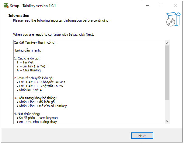Bước 6: Chuẩn bị hoàn tất cài đặt